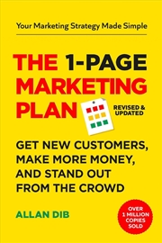 Buy The 1-Page Marketing Plan