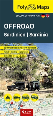 Buy Folymaps Offroad Sardinia 1:250,000 : Special Map With Over 60 Off-Road Tracks