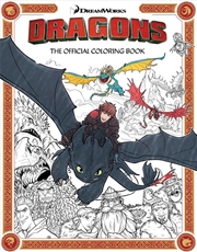 Buy Dreamworks Dragons: The Official Coloring Book