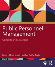 Buy Public Personnel Management Contexts And Strategies