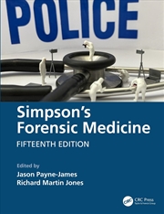 Buy Simpson's Forensic Medicine