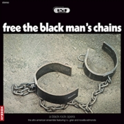 Buy Free The Black Mans Chains - White/Black Marble Vinyl