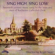 Buy Sing High. Sing Low - 20th Century Music