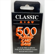 Buy 500 Playing Cards Classic