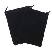 Buy Chessex Small Suedcloth Dice Bag: Black
