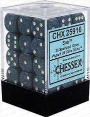 Buy Chessex 12mm D6 Dice Block Speckled Sea