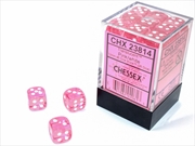 Buy Chessex 12mm D6 Dice Block Translucent Pink/White
