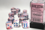 Buy Chessex 16mm D6 Dice Block Festive Pop Art/Blue