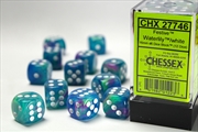Buy Chessex 16mm D6 Dice Block Festive Waterlily/White