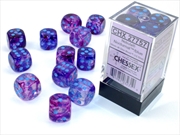 Buy Chessex 16mm D6 Dice Block Nebula Nocturna/Blue (Luminary Effect)