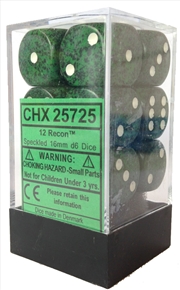 Buy Chessex 16mm D6 Dice Block Speckled Recon 