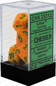 Buy Chessex Polyhedral 7-Die Set Speckled Lotus