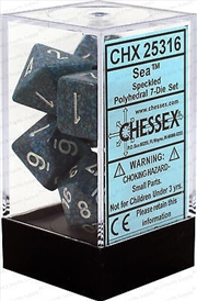Buy Chessex Polyhedral 7-Die Set Speckled Sea