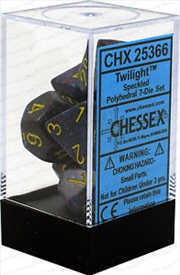 Buy Chessex Polyhedral 7-Die Set Speckled Twilight