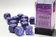 Buy Chessex Speckled 16mm D6 Silver Tetra Dice Block (12 dice)