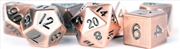 Buy MDG 16mm Metal Polyhedral Dice Set: Antique Copper 