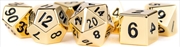 Buy MDG 16mm Metal Polyhedral Dice Set: Gold