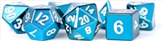 Buy MDG 16mm Metal Polyhedral Dice Set: Blue