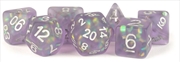 Buy MDG 16mm Resin Polyhedral Dice Set: Icy Opal Purple