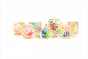 Buy MDG 16mm Resin Polyhedral Dice Set: Infused Critical Loops Dice