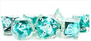 Buy MDG 16mm Resin Polyhedral Dice Set: Infused Mermaid Scales