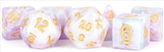 Buy MDG 16mm Resin Polyhedral Dice Set: Lavender