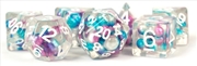 Buy MDG 16mm Resin Polyhedral Dice Set: Pearl Gradient Purple/Teal/White