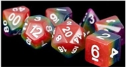 Buy MDG 16mm Resin Polyhedral Dice Set: Rainbow