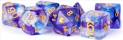 Buy MDG 16mm Resin Polyhedral Dice Set: Unicorn Midnight Fantasy