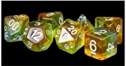 Buy MDG 16mm Resin Polyhedral Dice Set: Yellow Aurora