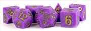 Buy MDG 16mm Sharp Edge Silicone Rubber Polyhedral Dice Set: Regal Ricochet