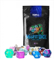 Buy MDG 10mm Mini Polyhedral Dice Misfit Blind Bag (2 Set Pack)