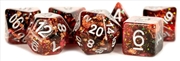 Buy MDG 16mm Resin Polyhedral Dice Set: Eternal Fire (Premium Packaging)