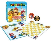 Buy Super Mario vs Bowser Checkers & Tic Tac Toe