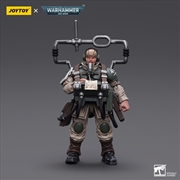 Buy Warhammer Collectibles: 1/18 Scale Astra Militarum Cadian Command Squad Veteran with Master Vox