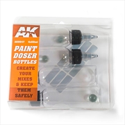 Buy Ak Interactive - Complements  - Paint Doser Bottles 4X60 ml