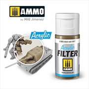 Buy Ammo by MIG -  Acrylic Filter - Sand Grey