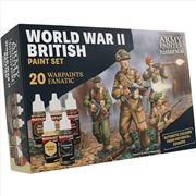 Buy Army Painter - Warpaints Historical - WWII British Paint Set