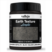 Buy Vallejo - Diorama Effects - Black Lava 200ml