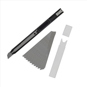 Buy Vallejo - Hobby Tools - Slim Snap-Off Knife & 10 Blades