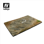 Buy Vallejo - Scenics Bases 1/35 - 31x21 Wooden airfield surface Diorama Base