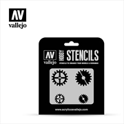 Buy Vallejo - Stencils - Sci-Fi & Fantasy - Gear Markings
