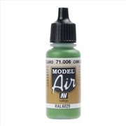 Buy Vallejo - Model Air - Camouflage Light Green 17 ml