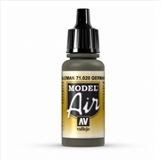 Buy Vallejo - Model Air - German Green 17 ml