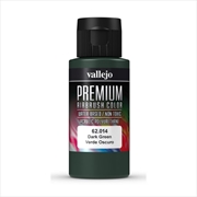 Buy Vallejo - Premium Colour - Dark Green 60 ml