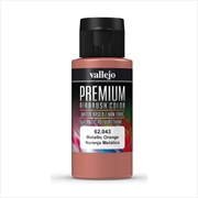 Buy Vallejo - Premium Colour - Metallic Orange 60 ml