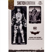 Buy DC Multiverse Gold Label: Hazmat Suit Batman (Line Art)