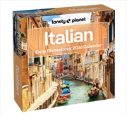 Buy Lonely Planet: Italian Phrasebook 2026 Boxed Calendar
