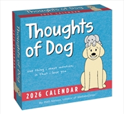 Buy Thoughts of Dog 2026 Boxed Calendar