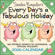 Buy Sandra Boynton's Every Day's a Fab. Holiday 2026 Square Calendar